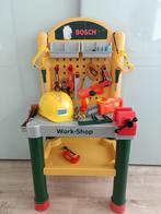 BOSCH werkbank speelgoed Compleet met attributen, Kinderen en Baby's, Ophalen of Verzenden, Zo goed als nieuw