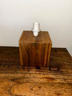 Houten lamp, Gebruikt, Ophalen of Verzenden, Minder dan 50 cm, Industrieel