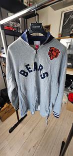 Vintage Chicago Bears Quarter-Zip Sweatshirt, Ophalen of Verzenden, Zo goed als nieuw, Maat 56/58 (XL), Blauw