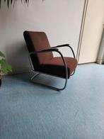 Fauteuil Gispen stijl in goede conditie zit heel lekker, Huis en Inrichting, Fauteuils, Ophalen, Gebruikt