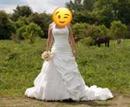 Maggie Sottero Ambrosia trouwjurk mt 38, Ophalen of Verzenden, Gedragen, Wit, Trouwjurk