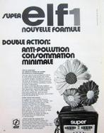 12 vintage advertenties auto producten 65-81 Elf Turtle Wax, Verzenden, Gebruikt, Reclamebord