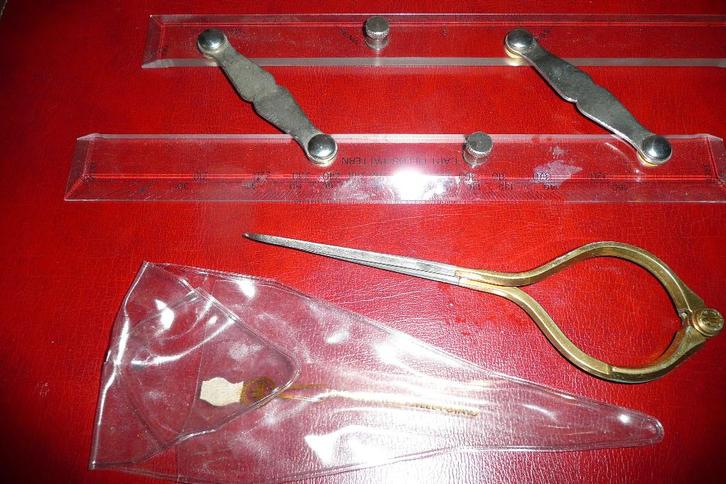 Parallelliniaal & steekpasser NAVIGATIE., Watersport en Boten, Navigatiemiddelen en Scheepselektronica, Nieuw, Overige typen, Ophalen of Verzenden