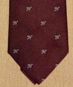 Heineken Bier stropdas rood met witte H doorlopend, Ophalen of Verzenden, Nieuw, Gebruiksvoorwerp