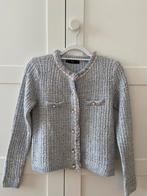 Mango Blauwe Boucle Vest Maat S, Kleding | Dames, Mango, Blauw, Ophalen of Verzenden, Zo goed als nieuw