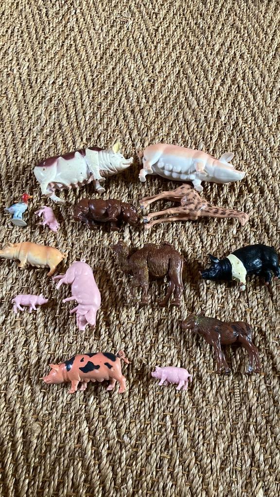 Plastic dierenfiguren, Ophalen of Verzenden, Gebruikt