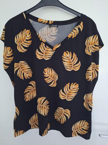 Norah shirtje top zwart mt 44 beschikbaar voor biedingen
