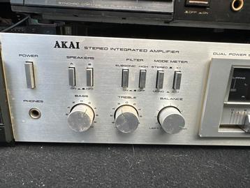 Akai AM-U02 – Vintage Stereo Versterker 70s/80s Akai-geluid! beschikbaar voor biedingen