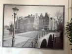 Amsterdam Grachten Affiche 140x100cm, Ophalen, Zo goed als nieuw, 100 tot 125 cm, Foto of Poster