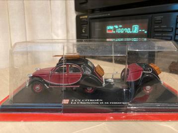 Citroën 2CV Charleston met eendenaanhanger beschikbaar voor biedingen