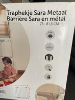 Traphekje Sara Metaal (nog in doos), Kinderen en Baby's, Traphekjes, Ophalen, Nieuw, Klemhekje, Metaal of IJzer