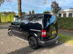 VW caddy 2.0D aut 2012 luxe uitvoering nieuwe APK, Auto's, Bestelauto's, Euro 5, Zwart, 4 cilinders, Volkswagen