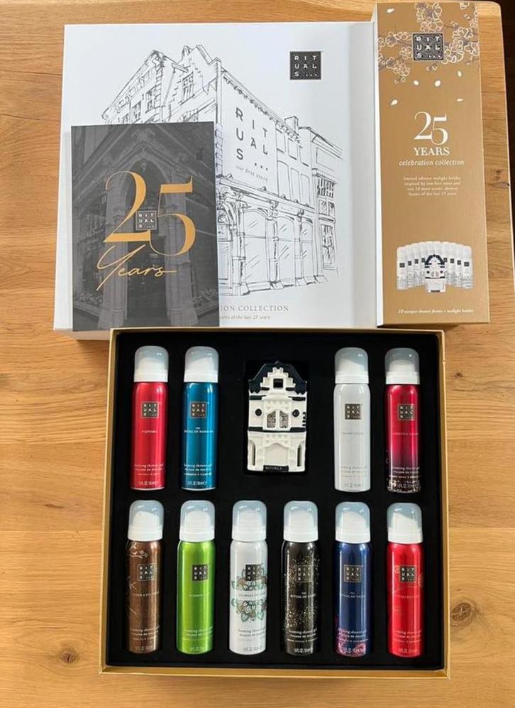 Rituals 25 Years Anniversary Giftset XL 🤩🎁 Nieuw!, Sieraden, Tassen en Uiterlijk, Uiterlijk | Lichaamsverzorging, Nieuw, Bad & Douche