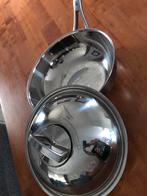 WMF wok, Ophalen of Verzenden, Zo goed als nieuw, Rvs, Wok