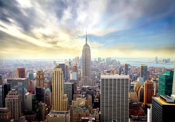 60 New York Vlies Fotobehang 350x250cm in 3 maten Nieuw beschikbaar voor biedingen