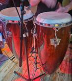 Conga Set + standaard, Muziek en Instrumenten, Percussie, Ophalen, Zo goed als nieuw, Trommel