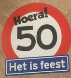 50 Jaar Versiering Set - Sarah/Abraham, Ophalen, Zo goed als nieuw, Feestartikel, Abraham of Sarah