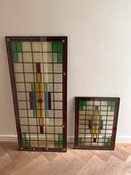 Glas in lood ramen in isolatieglas, Doe-het-zelf en Verbouw, Glas en Ramen, Ophalen, Gevelraam of Ruit, Nieuw, Minder dan 80 cm