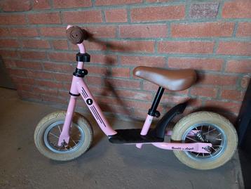 Roze loopfiets van Bandits & Angels. beschikbaar voor biedingen