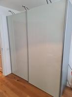 Wit kledingkast met verlichting. Leveren en monteren mgl, Gebruikt, Met klep(pen), Ophalen of Verzenden, Glas