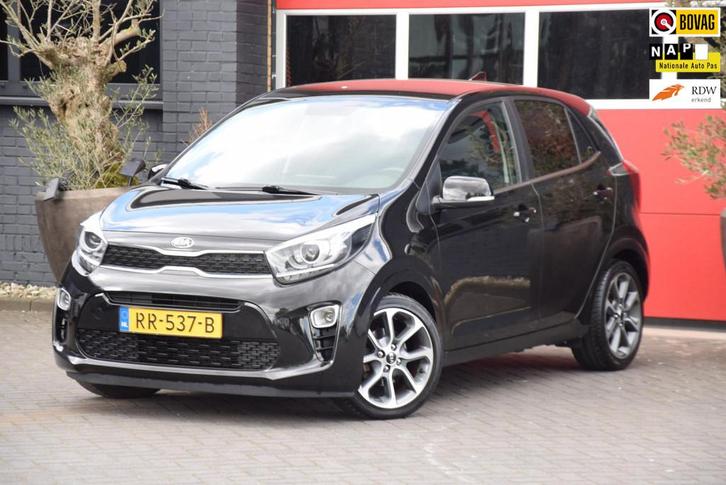 Kia Picanto 1.0 CVVT Design Edition 2018 Navigator Navigatie, Auto's, Kia, Bedrijf, Te koop, Picanto, ABS, Achteruitrijcamera