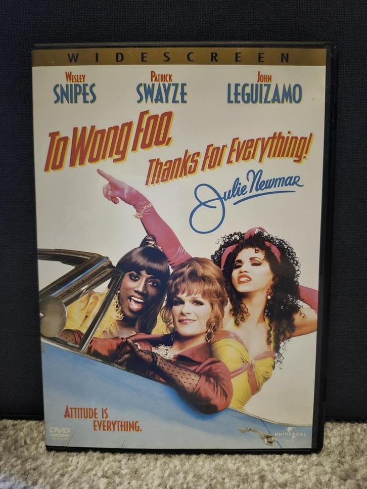 To Wong Foo Thanks For Everything (patrick swayze / 1995), Cd's en Dvd's, Dvd's | Komedie, Zo goed als nieuw, Overige genres, Alle leeftijden