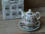 Tea-for-one, Helga Mârtaré, WHITE ROSES, nieuw, Huis en Inrichting, Keuken | Servies, Nieuw, Ophalen of Verzenden, Overige stijlen