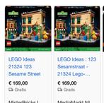 Lego Sesamstraat 21324 - Compleet!, Kinderen en Baby's, Speelgoed | Duplo en Lego, Ophalen of Verzenden, Zo goed als nieuw, Complete set