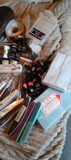 Groot Nagel Pakket - Glitters, Lakjes, Stickers & Meer!, Overige kleuren, Ophalen of Verzenden, Zo goed als nieuw, Handen en Nagels