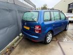 Volkswagen Touran 2.0 TDI AUTOMAAT|NL AUTO&NAP km's, Auto's, Volkswagen, Gebruikt, Navigatiesysteem, Blauw, Origineel Nederlands
