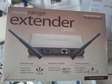Sitecom Wireless Range Extender 300N beschikbaar voor biedingen