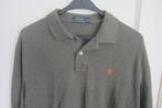 Ralph Lauren Polo polo (lange mouw) - maat M - L, Ralph Lauren, Zo goed als nieuw, Grijs, Verzenden