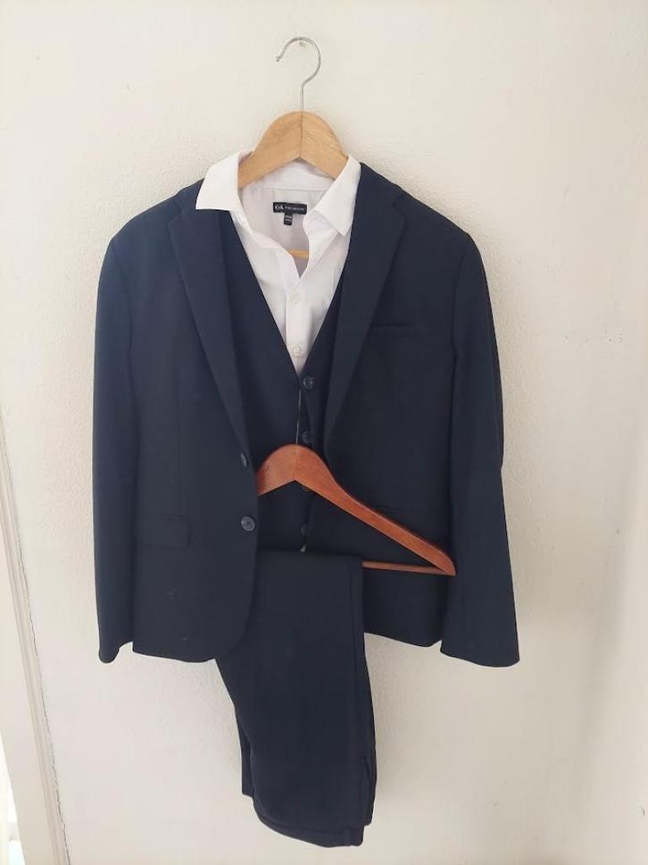 chique en compleet kostuum C&A Premium 158 kerst, Kinderen en Baby's, Kinderkleding | Maat 158, Zo goed als nieuw, Jongen, Overige typen