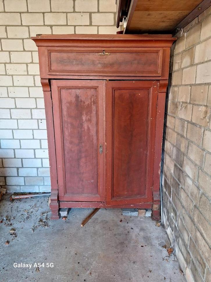 Nostalgische Kast - 104x163x45 cm, Huis en Inrichting, Kasten | Kledingkasten, Ophalen of Verzenden