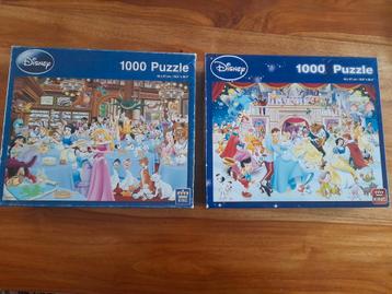 Disney puzzels 1000 stukjes beschikbaar voor biedingen