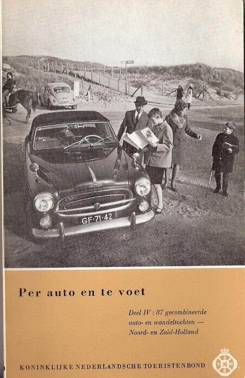 Per auto Te Voet -ANWB/ Toeristenbond Utrecht en N/Z Holland, Boeken, Reisgidsen, Gelezen, Reisgids of -boek, Benelux, ANWB, Ophalen