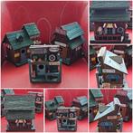 3 verschillende vogelhuisjes, nieuw, vintage, decoratief!, Ophalen of Verzenden, Nieuw