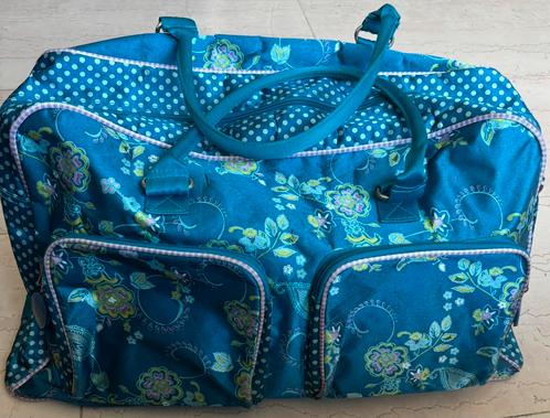 Logeertas, Sieraden, Tassen en Uiterlijk, Tassen | Reistassen en Weekendtassen, Zo goed als nieuw, Blauw, 40 tot 60 cm, 20 tot 30 cm