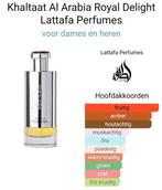 Lattafa Khaltaat al arabia royal delight parfum decant, Sieraden, Tassen en Uiterlijk, Uiterlijk | Parfum, Ophalen of Verzenden
