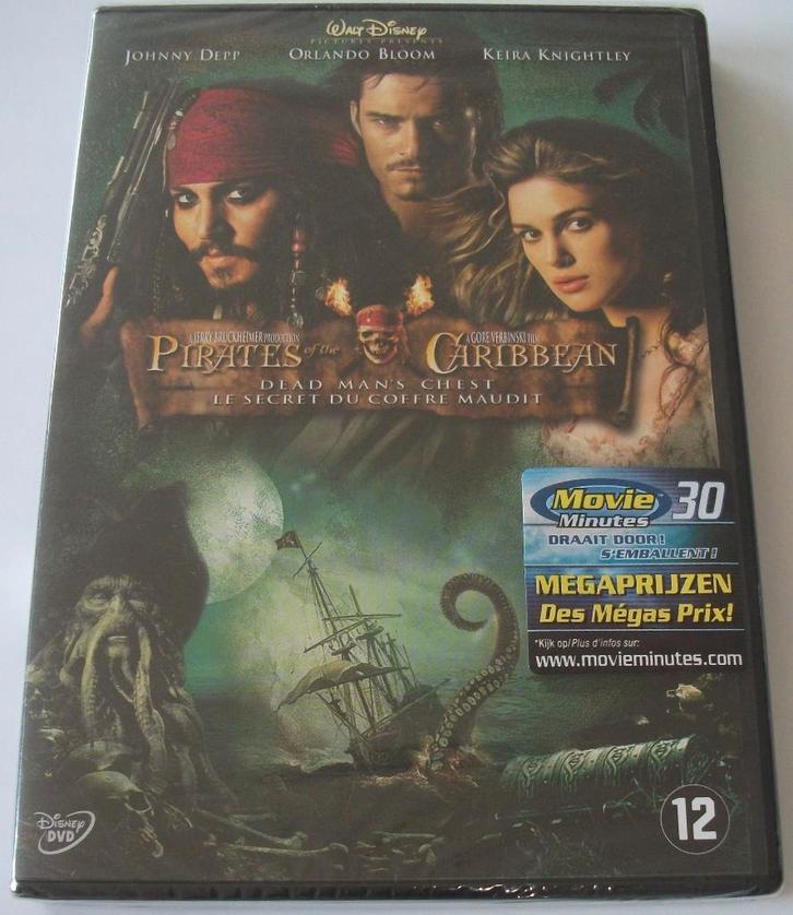 Dvd *** PIRATES OF THE CARIBBEAN *** Dead Man's Chest NIEUW, Cd's en Dvd's, Dvd's | Avontuur, Nieuw in verpakking, Vanaf 12 jaar