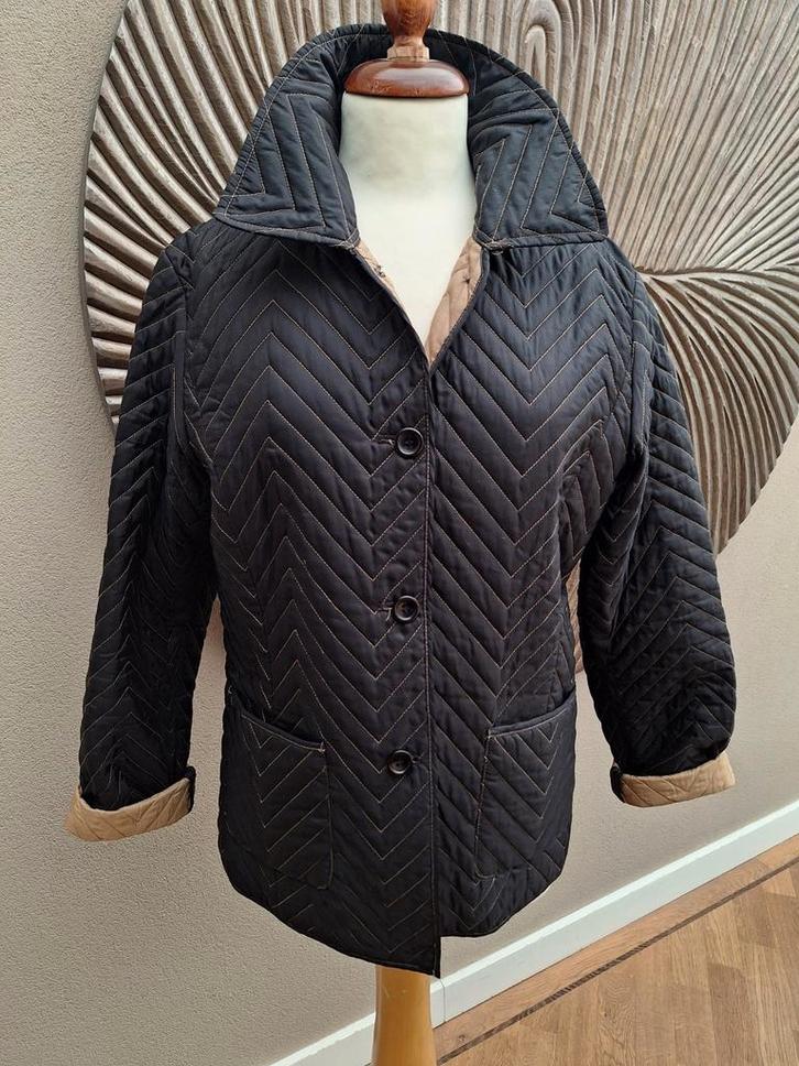 Zgan, heerlijk jasje Marc Aurel, 36, Kleding | Dames, Jasjes, Kostuums en Pakken, Zo goed als nieuw, Maat 36 (S), Zwart, Ophalen of Verzenden