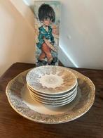 Vntage petit four set schaal schaaltjes bonbons, Ophalen of Verzenden