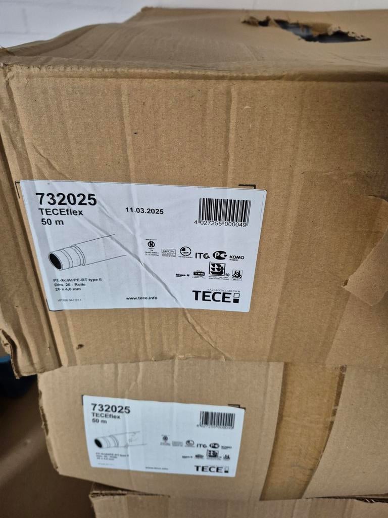TECEflex buizen 16, 20, 25 mm, Doe-het-zelf en Verbouw, Ophalen, Overige materialen, 6 meter of meer, Overige typen