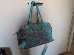 Pip studio Blauwe handtas met bloemenprint, Sieraden, Tassen en Uiterlijk, Ophalen of Verzenden, Gebruikt, Blauw, Handtas
