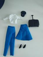 Barbie Stewardess Outfit, Ophalen of Verzenden, Zo goed als nieuw, Barbie