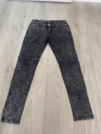nina carter graniet zwarte super stretch broek jeans mt 38, Zwart, Nina carter, Ophalen of Verzenden, Zo goed als nieuw