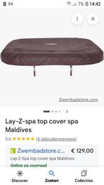 lazy spa afdekzeil maladive kleur bruin, Ophalen of Verzenden, Gebruikt, Afdekzeil, Vast