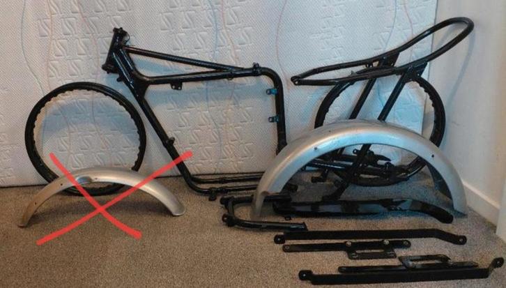 Oldtimer motor frame delen.  Triumph 3ta oltimer, Motoren, Onderdelen | Oldtimers, Gebruikt, Ophalen