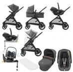 MaxiCosi + Fam.Fix360 set = 4 voor 1 prijs, Ophalen, Zo goed als nieuw, Combiwagen, Verstelbare duwstang