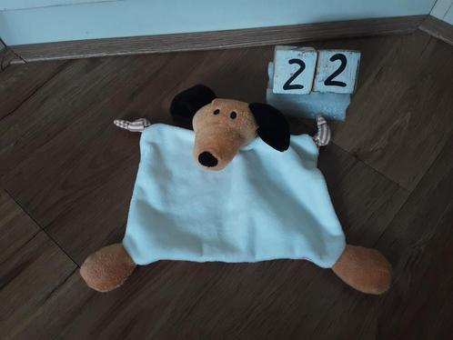 Hema hond tackel knuffeldoek gestreept, Kinderen en Baby's, Speelgoed | Knuffels en Pluche, Zo goed als nieuw, Hond, Ophalen